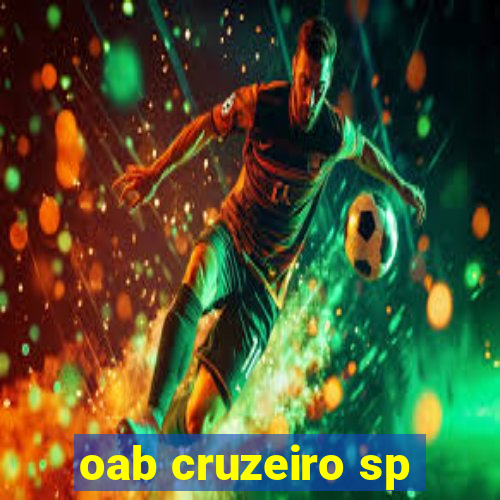 oab cruzeiro sp